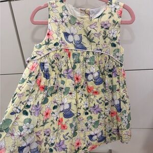 Floral Kids Dress - Multicolor